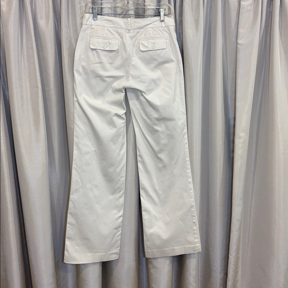 Lilly Pulitzer Crisp White Pants, Main Line Fit, size 4 - Picture 3 of 4